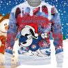 NFL Texas Rangers Snoopy Dabbing The Peanuts Ugly Christmas Sweater Best Gift