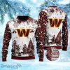 NFL Washington Commanders Christmas Ugly Sweater Xmax Tree Chistmas