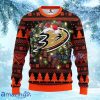 NHL Anaheim Ducks Christmas Ugly Sweater Gift For Fans Christmas