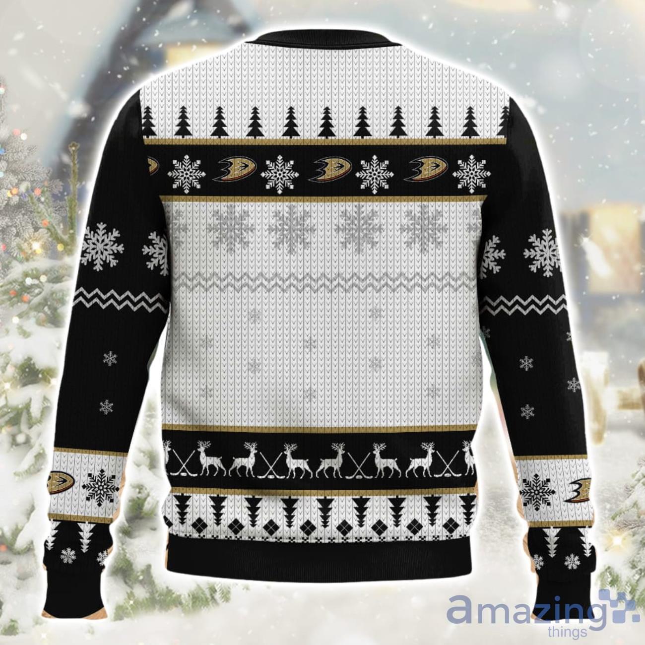 NHL Anaheim Ducks Ugly Christmas Sweater image NHL Anaheim Ducks Ugly Christmas Sweater Product Photo 2