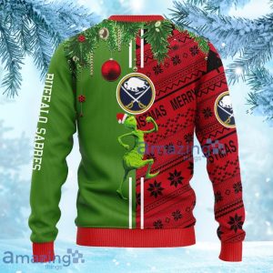 NHL Buffalo Sabres Grinch & Scooby Doo Christmas Ugly Sweater Gift For Fans Christmas Product Photo 2