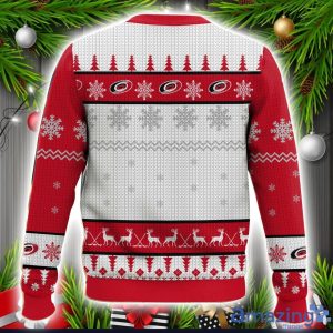 NHL Carolina Hurricanes 3D Ugly Christmas Sweater Men And Women Christmas Gift image NHL Carolina Hurricanes 3D Ugly Christmas Sweater Men And Women Christmas Gift Product Photo 2