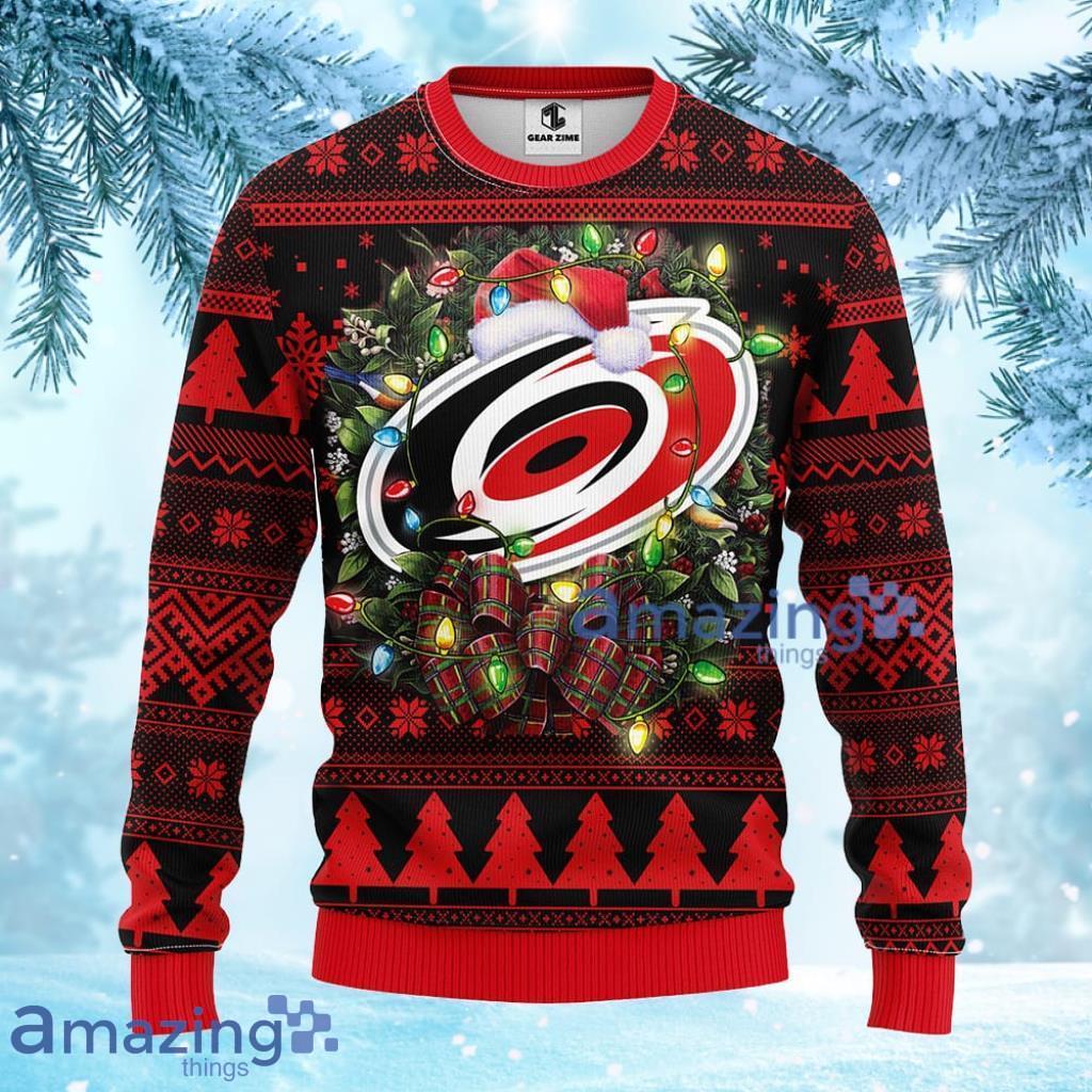 Carolina hurricanes 2025 christmas sweater