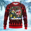 NHL Carolina Hurricanes Minion Christmas Ugly Sweater Gift For Fans Christmas