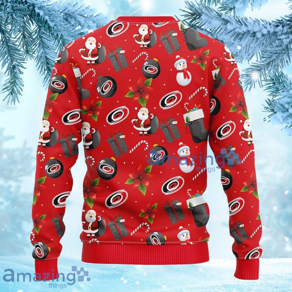 Carolina hurricanes shop christmas sweater