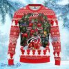NHL Carolina Hurricanes Tree Ugly Christmas Fleece Sweater Gift For Fans Christmas