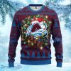 NHL Colorado Avalanche Christmas Ugly Sweater Gift For Fans Christmas