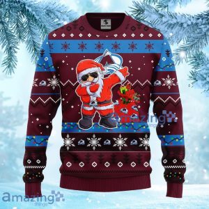 NHL Colorado Avalanche Dabbing Santa Claus Christmas Ugly Sweater Gift For Fans Christmas Product Photo 2