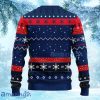 NHL Columbus Blue Jackets Dabbing Santa Claus Christmas Ugly Sweater Gift For Fans Christmas