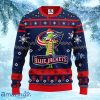 NHL Columbus Blue Jackets Funny Grinch Christmas Ugly Sweater Gift For Fans Christmas