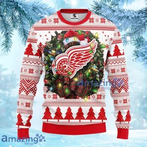 NHL Detroit Red Wings Christmas Ugly Sweater Gift For Fans Christmas Product Photo 1