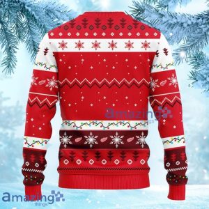 NHL Detroit Red Wings Dabbing Santa Claus Christmas Ugly Sweater Gift For Fans Christmas Product Photo 3