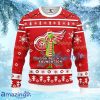 NHL Detroit Red Wings Funny Grinch Christmas Ugly Sweater Gift For Fans Christmas
