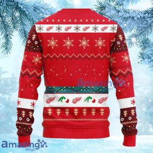 NHL Detroit Red Wings Grinch Christmas Ugly Sweater Gift For Fans Christmas Product Photo 3