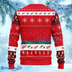 NHL Detroit Red Wings Grinch Christmas Ugly Sweater Gift For Fans Christmas Product Photo 1