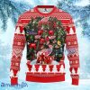 NHL Detroit Red Wings Tree Ugly Christmas Fleece Sweater Gift For Fans Christmas