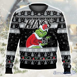 NHL Los Angeles Kings Grinch Ugly Christmas Sweater Limited Edition Gift For Men & Women Product Photo 1