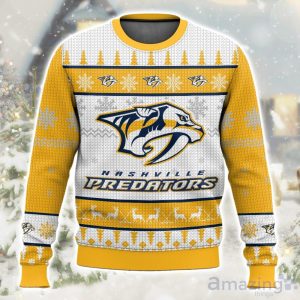 NHL Nashville Predators Ugly Christmas Sweater Product Photo 1