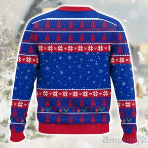 NHL New York Rangers Grinch Ugly Christmas Sweater Limited Edition Gift For Men & Women Product Photo 2