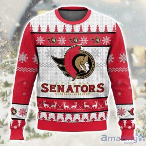 NHL Ottawa Senators Ugly Christmas Sweater Product Photo 1