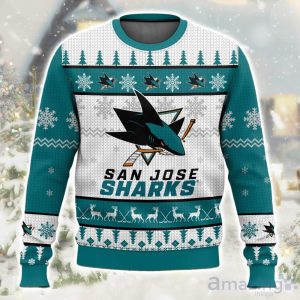NHL San Jose Sharks Ugly Christmas Sweater Product Photo 1