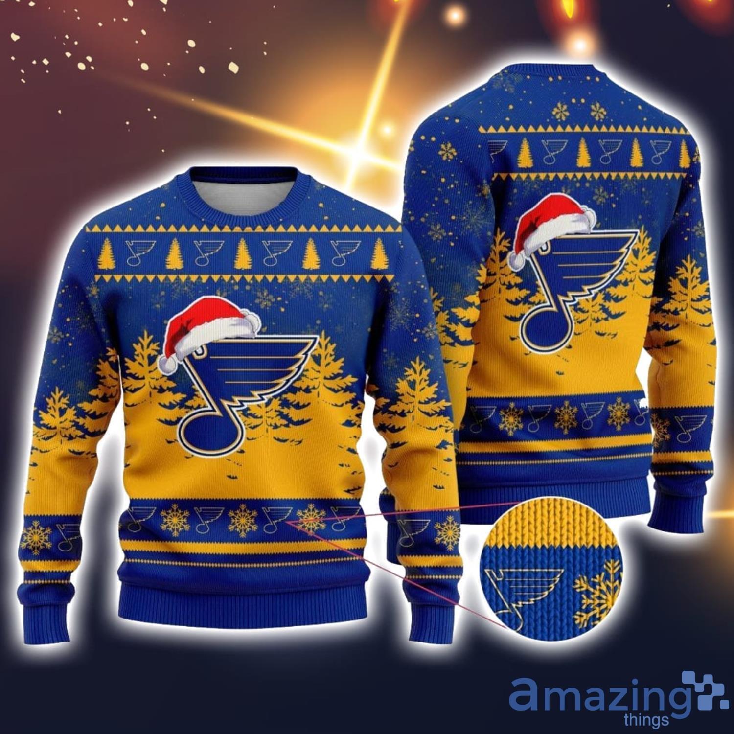 St. Louis Blues Stanley Cup Champs Lit Snowflake Holiday Christmas