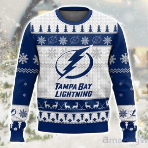 NHL Tampa Bay Lightning Ugly Christmas Sweater Product Photo 1