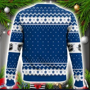 NHL Toronto Maple Leafs Ugly Christmas Sweater Xmas Gift Ideas Men And Women Sweater Gift For Christmas Product Photo 1
