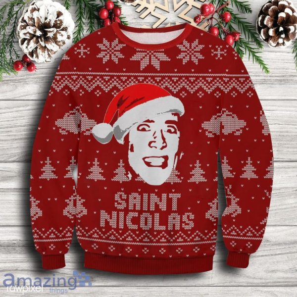 Nicholas cage shop christmas jumper