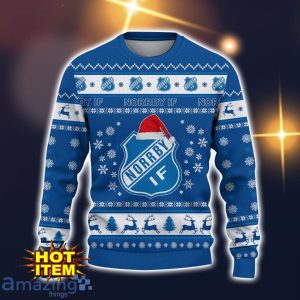 Norrby IF 3D Ugly Christmas Sweater For Men And Women Sport Fans Product Photo 2