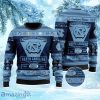 North Carolina Tar Heels Football Team Personalized Name Ugly Knitted Sweater Christmas Gift