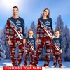 North Carolina Tar Heels Team Pajamas Personalize Name Buffalo Plaid Cute Christmas Pajamas Set