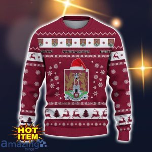 Northampton Town F.C 3D Ugly Christmas Sweater For Men And Women Sport Fans Product Photo 2