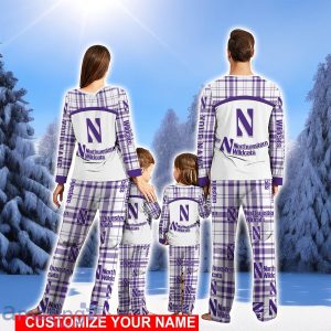 Northwestern Wildcats Pajamas Personalized NameChristmas Pajamas For FamilyChristmas Gift image Northwestern Wildcats Pajamas Personalized NameChristmas Pajamas For FamilyChristmas Gift Product Photo 2