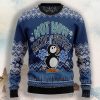 Not Now Arctic Puffin Ugly Christmas Sweater For Men & Women