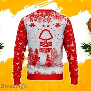 Nottingham Forest F.C Ugly Christmas Sweater, Xmas Gift Ideas 2023 For Fans Product Photo 3