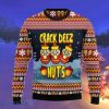 Nutcracker Crack Deez Nuts Ugly Christmas Sweaters Style Gift For Men And Women