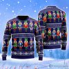 Nutcrackers Christmas Coming Pattern Christmas Unisex Ugly Sweater