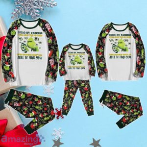 Offend My Green Bay Packers I Will Slap You So Hard Grinch Pajamas Set image Offend My Green Bay Packers I Will Slap You So Hard Grinch Pajamas Set Product Photo 2
