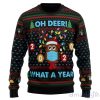 Oh Deer Ugly Christmas Sweater For Men & Women
