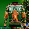 Oh Snap Gingerbread Ugly Christmas Sweaters Style Gift