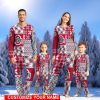 Ohio State Buckeyes Pajamas Set Personalized Name For Sport Fans Cute Christmas Pajamas Set For Family