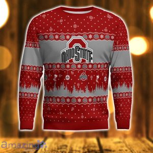 Ohio State Buckeyes Ugly Christmas Sweater Christmas Gift For Men And Women Holidays Product Photo 2