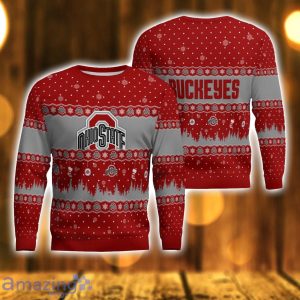 Ohio State Buckeyes Ugly Christmas Sweater Christmas Gift For Men And Women Holidays Product Photo 1