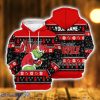 Custom Name New Jersey Devils Grinchmas Ugly Christmas 3D Hoodie Christmas Gift For Men And Women