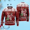 Oklahoma Sooners Ho Ho Ho Santa’s Reindeer Ugly Christmas Sweater Xmas Gift For Fans Custom Name