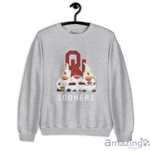 Oklahoma Sooners Logo Gnomies Shirt Christmas Gift - Unisex Heavy Blend Crewneck Sweatshirt