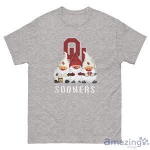 Oklahoma Sooners Logo Gnomies Shirt Christmas Gift - G500 Men’s Classic Tee-1