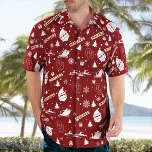 Oklahoma Sooners Santa Claus Christmas Pattern Cute Christmas Gift Hawaiian Shirt image Oklahoma Sooners Santa Claus Christmas Pattern Cute Christmas Gift Hawaiian Shirt Product Photo 4