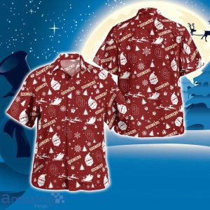 Oklahoma Sooners Santa Claus Christmas Pattern Cute Christmas Gift Hawaiian Shirt Product Photo 1
